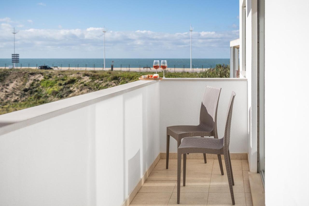 Апартаменты Ocean Getaway - Private Parking And Sea View Назаре Экстерьер фото